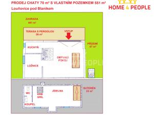 Prodej chaty, Louňovice pod Blaníkem, J. Žižky, 70 m2