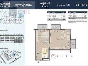 Prodej bytu 2+kk, Praha - Kbely, Mladoboleslavská, 59 m2