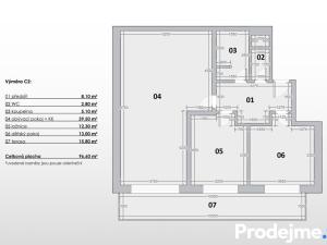 Prodej bytu 3+kk, Únanov, 97 m2