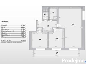 Prodej bytu 3+kk, Únanov, 96 m2