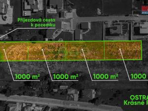 Prodej pozemku pro bydlení, Ostrava - Krásné Pole, 4137 m2