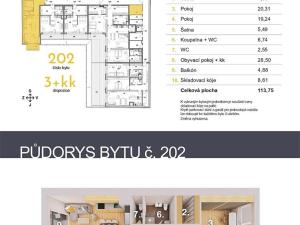 Prodej bytu 3+kk, České Budějovice, Fráni Šrámka, 138 m2