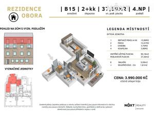 Prodej bytu 2+kk, Příbram, Špitálská, 35 m2