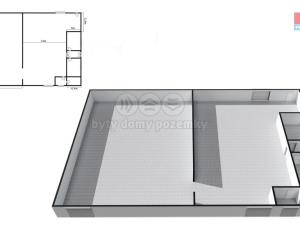 Prodej skladu, Hradec Králové - Slezské Předměstí, Stavební, 1072 m2