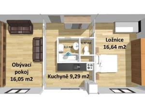 Prodej bytu 2+1, Nýřany, Střední, 50 m2