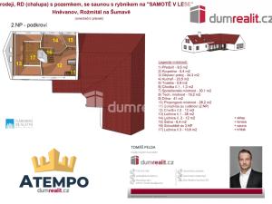 Prodej rodinného domu, Rožmitál na Šumavě - Hněvanov, 272 m2