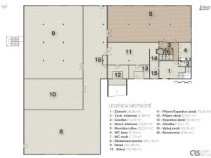 Pronájem obchodního prostoru, Příbram - Příbram V-Zdaboř, Brodská, 2440 m2