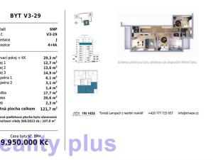 Prodej bytu 4+kk, Liberec, 107 m2