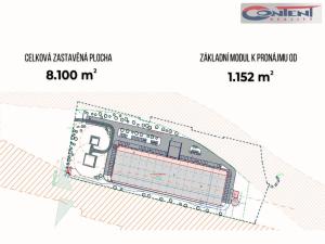 Pronájem skladu, Ostrava - Slezská Ostrava, Podzámčí, 8270 m2