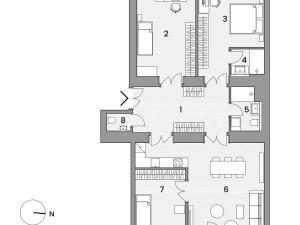 Prodej bytu 4+kk, Praha - Vinohrady, Polská, 116 m2