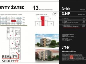 Pronájem bytu 3+kk, Žatec, 69 m2