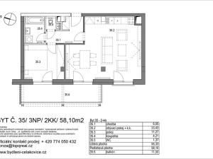 Prodej bytu 2+kk, Čelákovice, Křižíkova, 56 m2