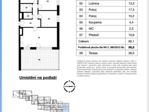 Prodej bytu 4+kk, Český Krumlov - Latrán, Za Jitonou, 97 m2