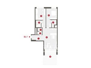 Prodej bytu 3+kk, Praha - Smíchov, Na Laurové, 96 m2