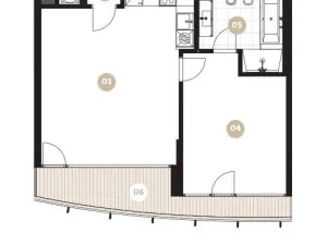 Pronájem bytu 2+kk, Praha - Smíchov, Holečkova, 70 m2
