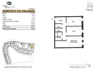 Prodej obchodního prostoru, Brno, Bystrcká, 73 m2