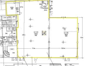 Pronájem obchodního prostoru, Praha - Vinohrady, Chrudimská, 133 m2