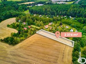 Prodej podílu 5/8 pozemku, Mrač, 2374 m2