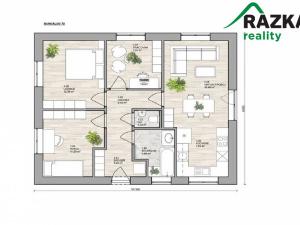 Prodej rodinného domu, Tachov, 72 m2