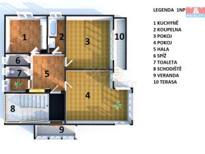 Prodej rodinného domu, Děčín - Děčín VI-Letná, Moskevská, 210 m2