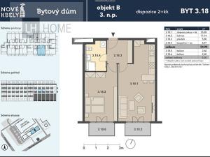 Prodej bytu 2+kk, Praha - Kbely, Mladoboleslavská, 56 m2