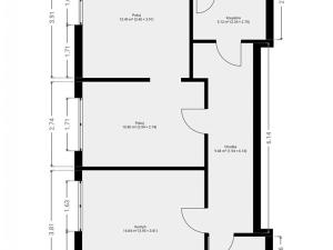 Prodej bytu 1+1, Hradec Králové, Ludovíta Štúra, 58 m2