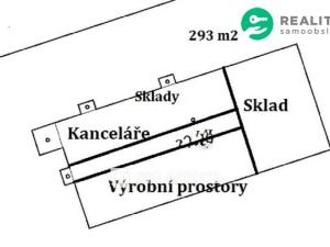 Pronájem skladu, Nová Bystřice, 419 m2