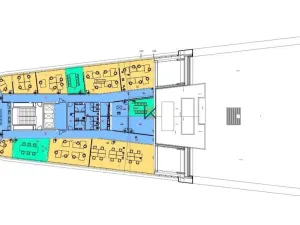 Pronájem kanceláře, Praha - Holešovice, Argentinská, 574 m2