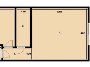 Pronájem rodinného domu, Srnojedy, Sportovní, 47 m2