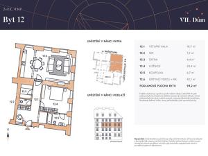 Prodej bytu 2+kk, Praha - Malá Strana, Valdštejnské náměstí, 94 m2