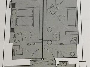 Pronájem bytu 2+kk, Praha - Vinohrady, Ondříčkova, 51 m2