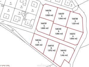 Prodej pozemku pro bydlení, Louňovice pod Blaníkem, 1028 m2