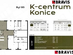 Prodej bytu 2+kk, Konice, 67 m2