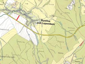 Prodej zemědělské půdy, Bystřice pod Lopeníkem, 1243 m2