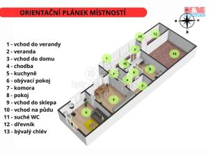 Prodej rodinného domu, Uhelná Příbram, 60 m2