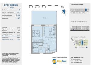 Prodej bytu 2+kk, Olomouc, Třída Jiřího Pelikána, 46 m2