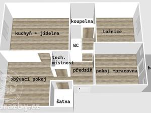 Prodej bytu 3+1, Olomouc, Husova, 86 m2