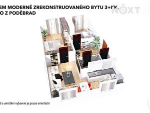 Pronájem bytu 3+kk, Šumperk, J. z Poděbrad, 65 m2