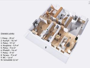 Prodej rodinného domu, Libčice nad Vltavou, náměstí Svobody, 262 m2