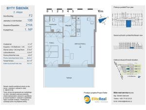 Prodej bytu 2+kk, Olomouc, Třída Jiřího Pelikána, 53 m2