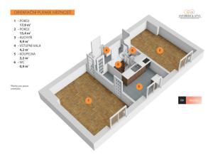 Prodej bytu 2+1, Praha - Záběhlice, Trenčínská, 52 m2