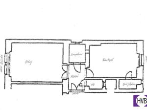 Pronájem bytu 2+kk, Praha - Vinohrady, Chodská, 51 m2