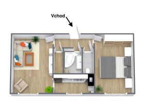 Prodej bytu 2+1, Ústí nad Labem - Střekov, Na Pile, 52 m2