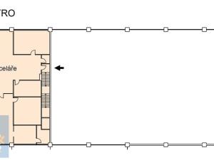 Pronájem skladu, Čestlice, Obchodní, 1393 m2