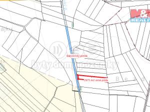 Prodej trvalého travního porostu, Kladruby nad Labem - Komárov, 2975 m2