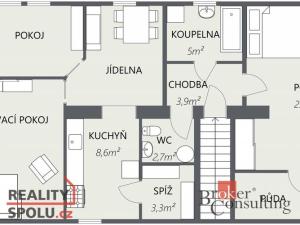 Prodej rodinného domu, Čistá, 344 m2