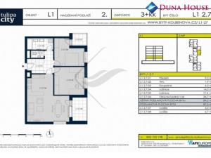 Prodej bytu 3+kk, Praha - Vysočany, Strnadových, 88 m2