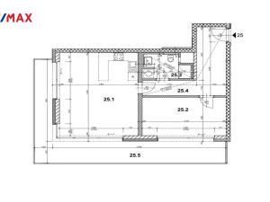 Prodej bytu 2+kk, Praha - Radlice, Lučištníků, 67 m2