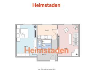 Pronájem bytu 2+1, Havířov - Město, Klidná, 53 m2