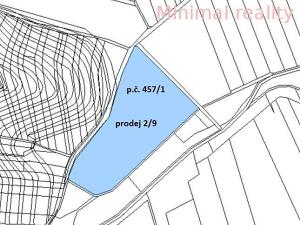 Prodej podílu pole, Moravany, 9784 m2